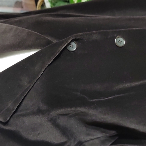 HAROLD'S Vintage Brown Velvet Blazer - Picture 3 of 13